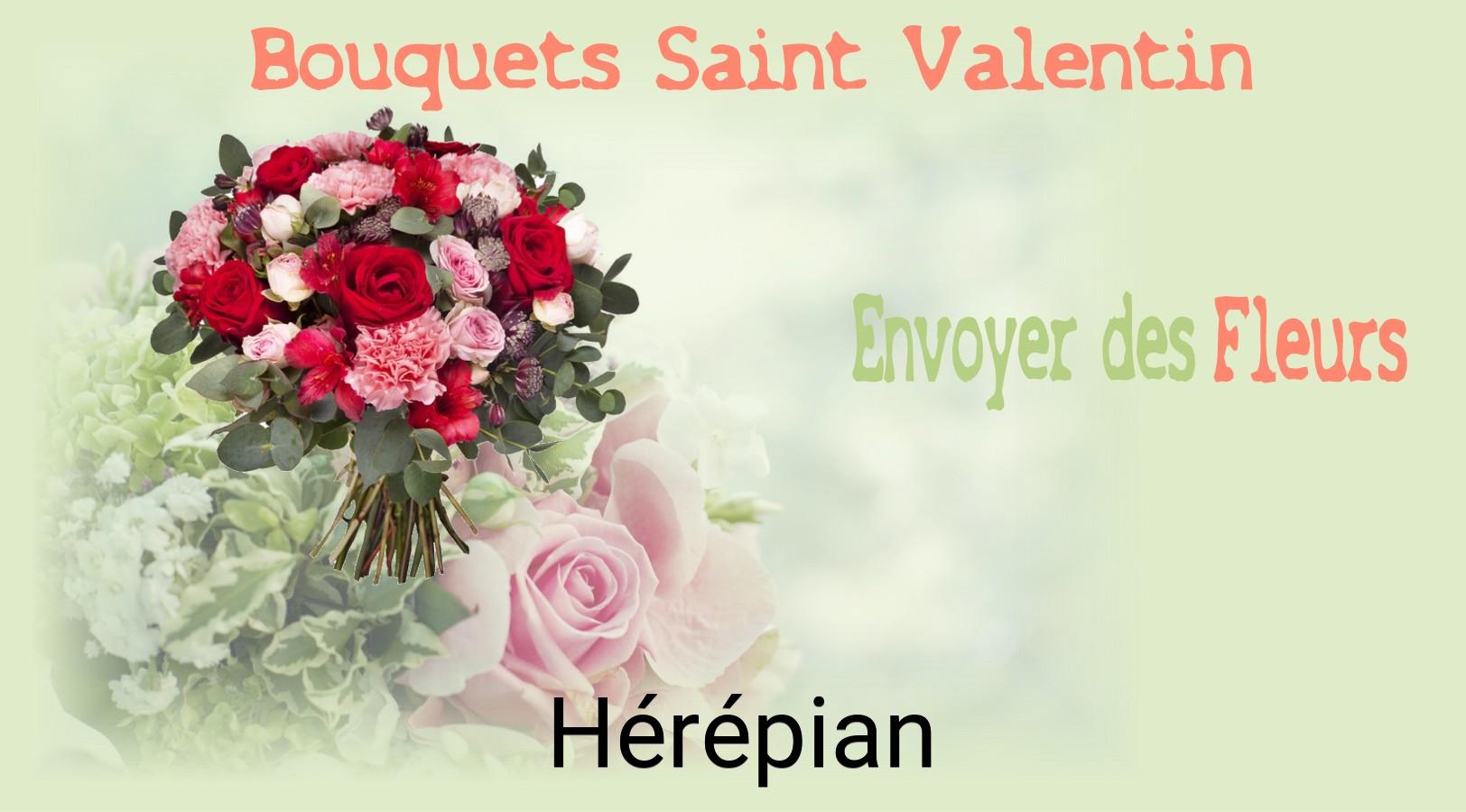 Roses de Saint-Valentin livrées à Hérépian